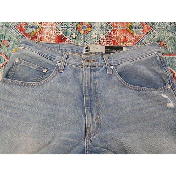 Levi's SilverTab 94 Baggy Distressed Blue Jeans Women's Size 32x32 High Rise - Picture 3 of 7